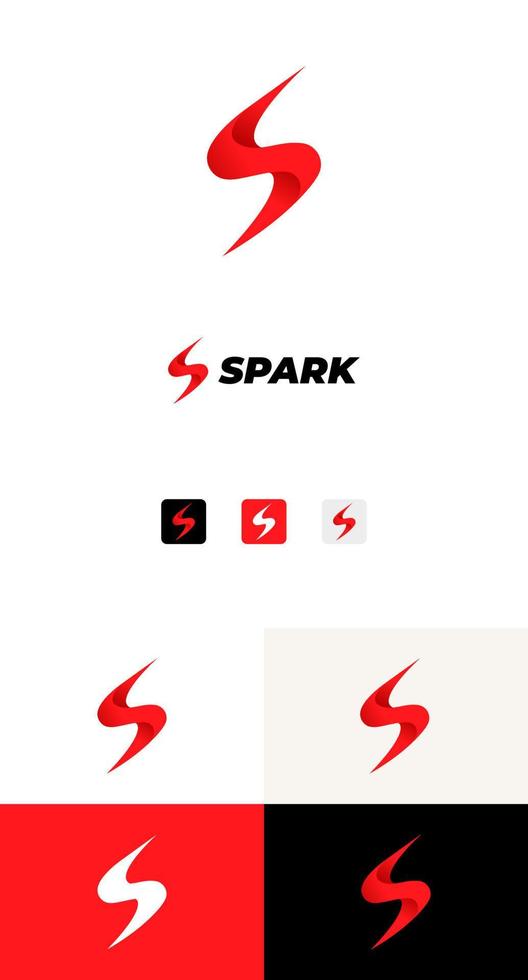 S Letter logo vector