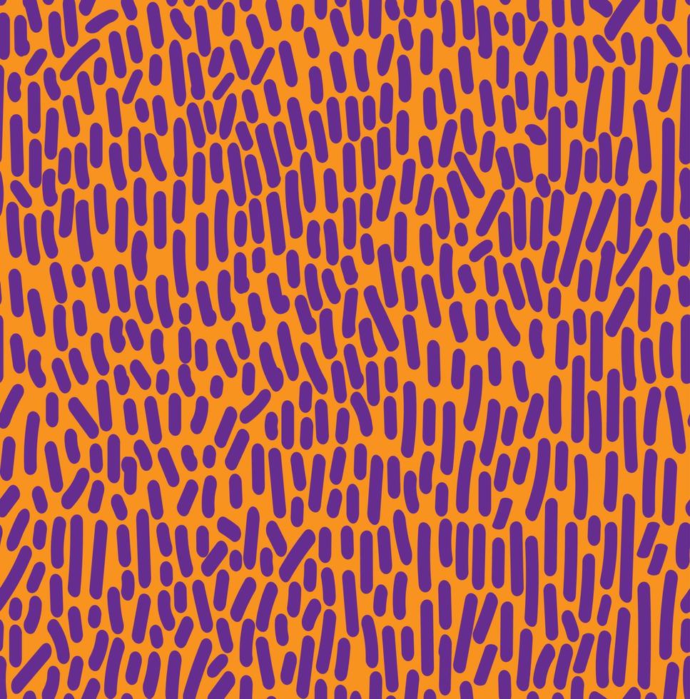 Stippled vector texture background. Doodle Seamless Pattern With Black Dots