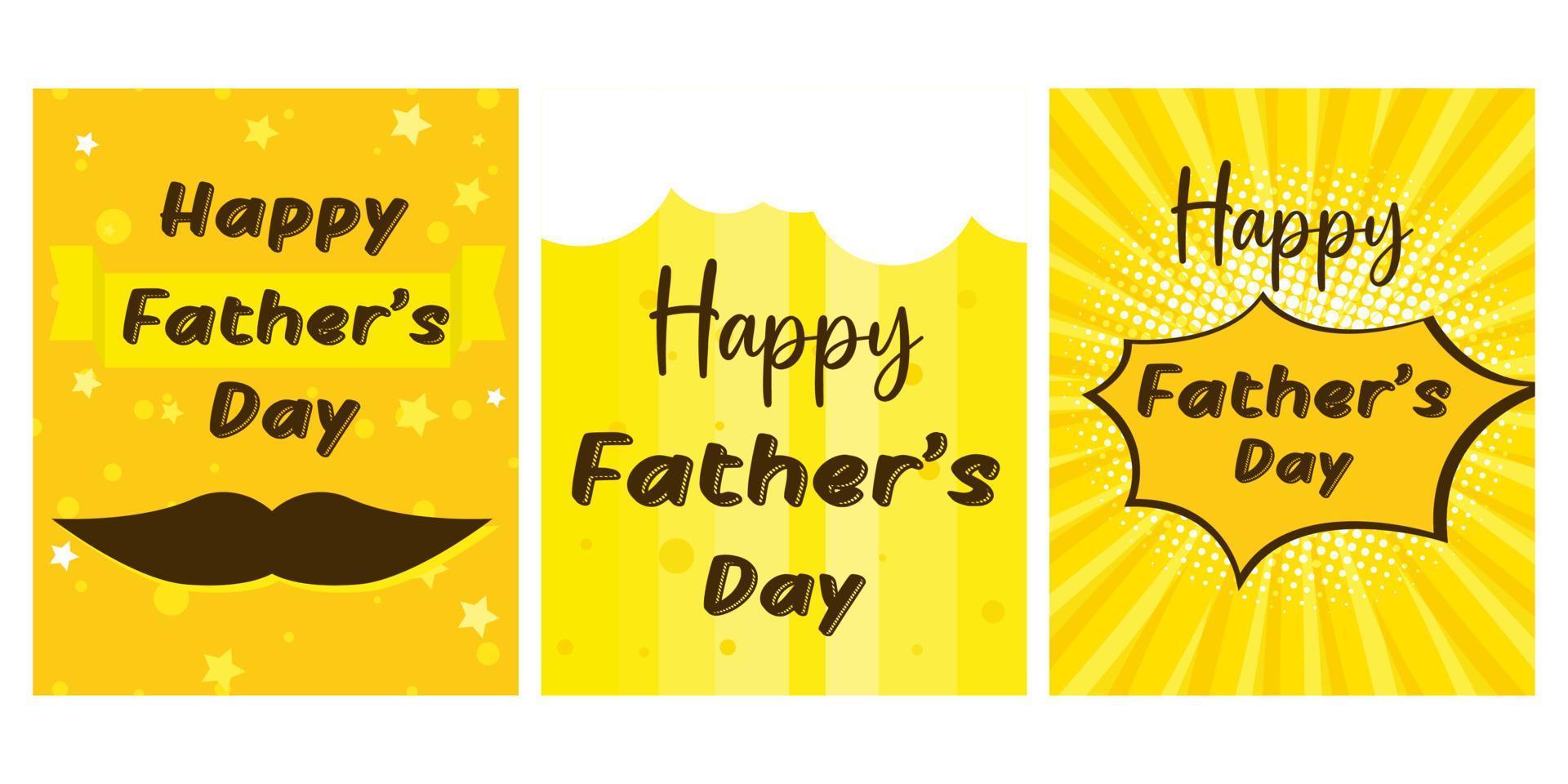 Happy Fathers Day beer card. Greeting superhero banner for dad vector