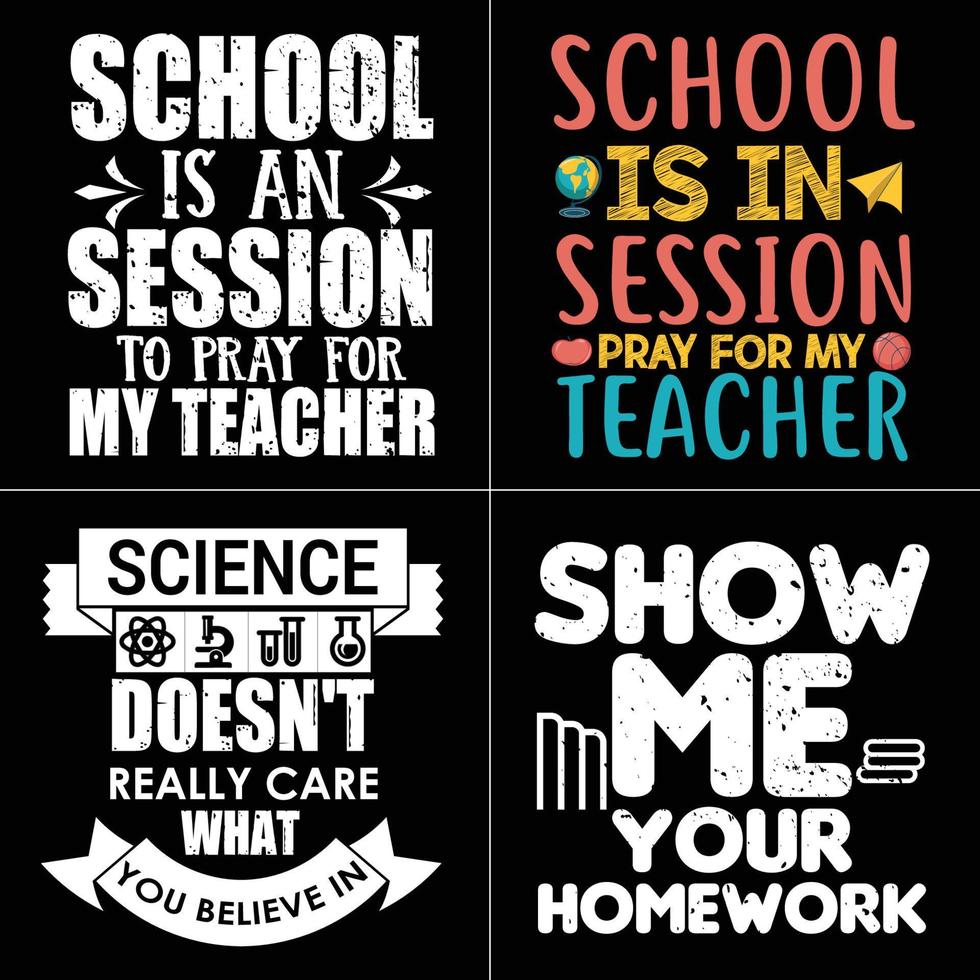 Teacher Day T-shirt design Teacher Gift vector