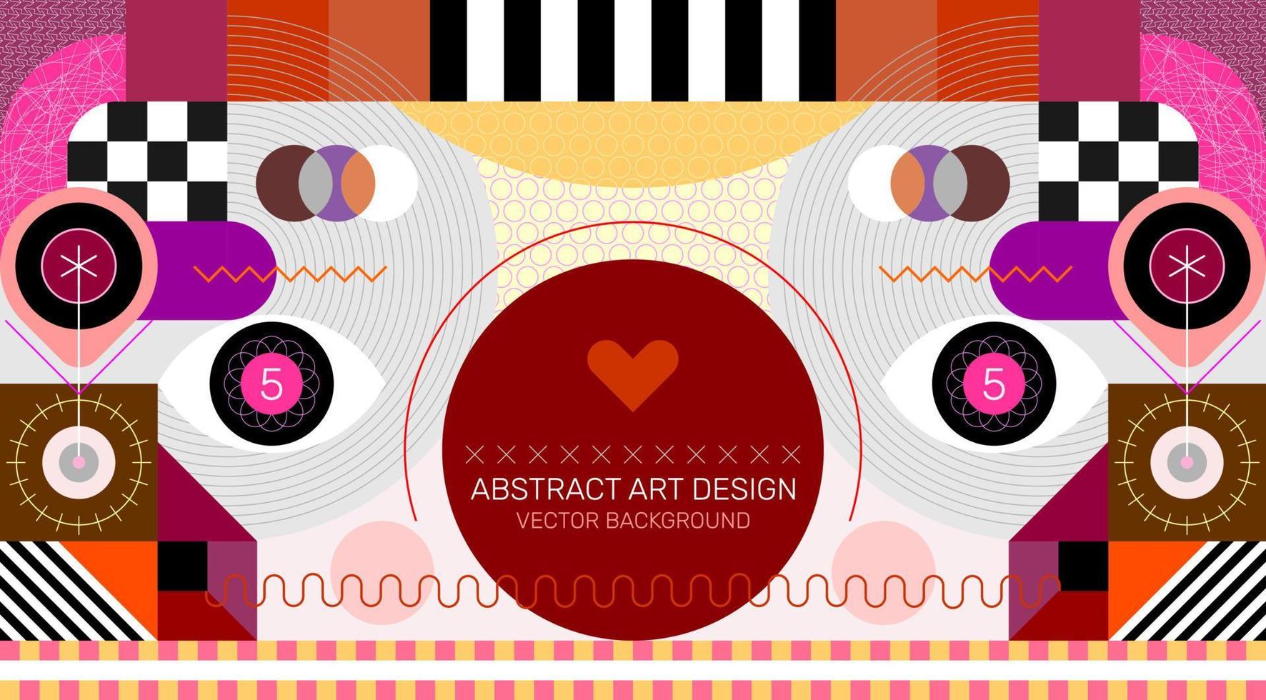 Abstract Art Design vector