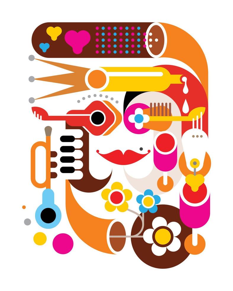 Music Abstract Design vector