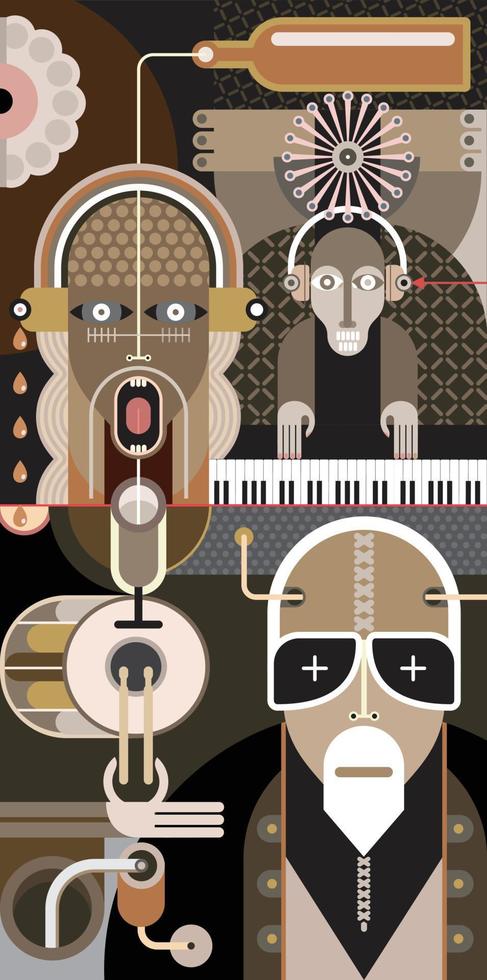 Rock Music vector illustration
