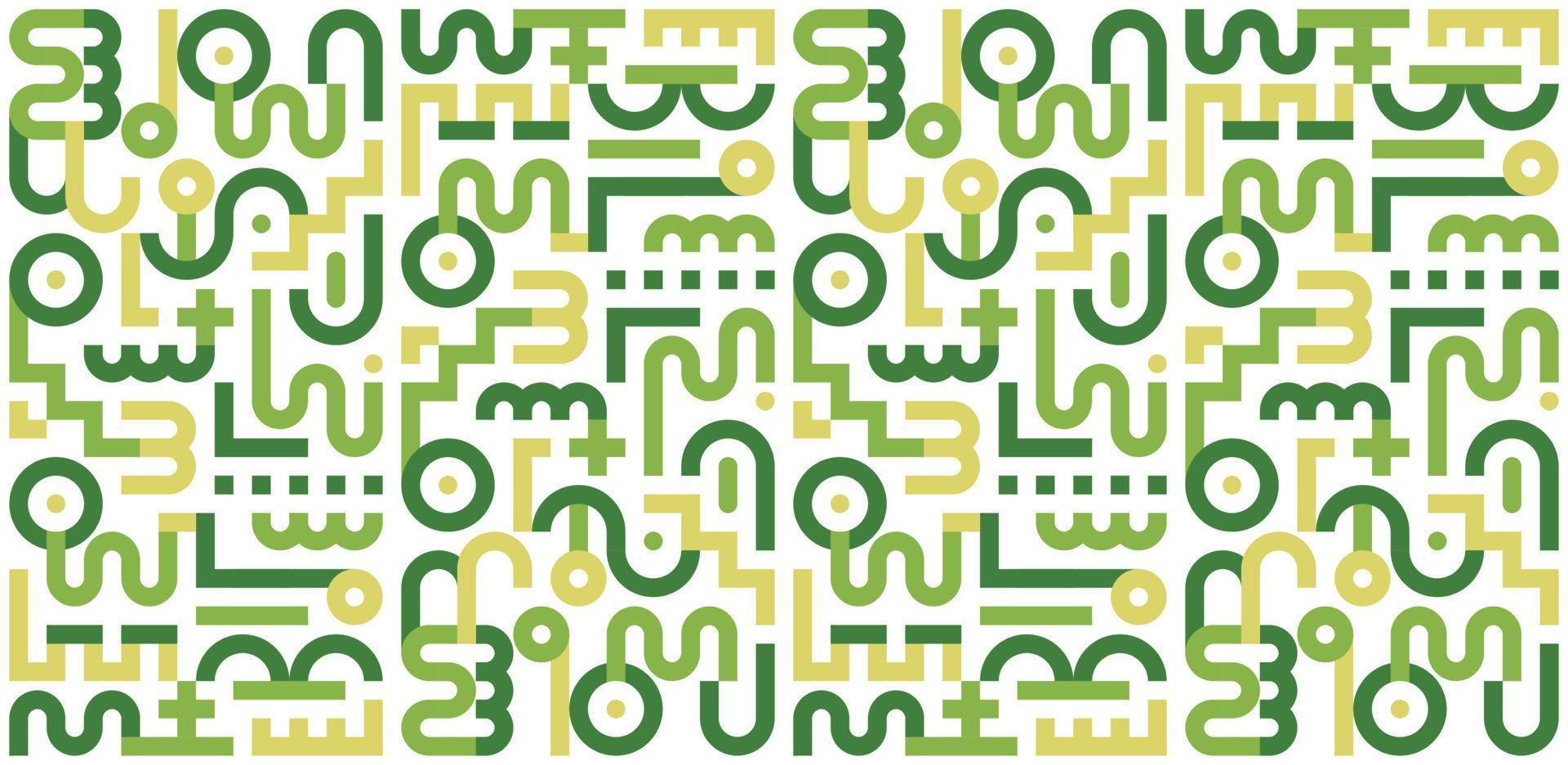 Abstract Seamless Pattern vector