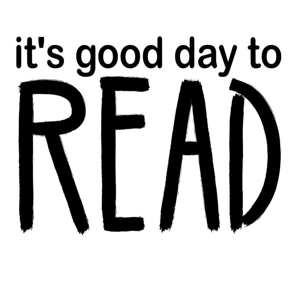 it's good day to read vector