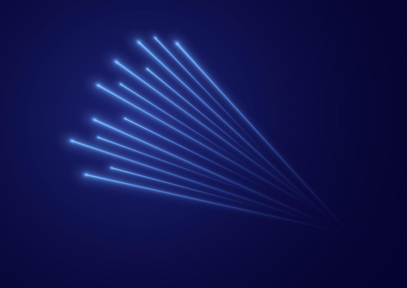 Abstract technology background concept.Motion speed and blur. Glowing white speed lines. Dynamic lines or rays. Light trail wave, fire path trace line. High speed. vector