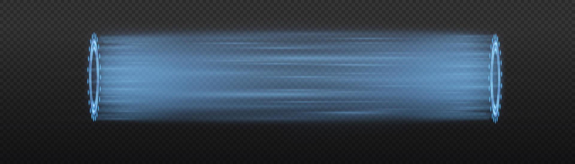 Circular portals, teleport, hologram gadget. Futuristic teleport. Projector HUD or podium for magic circle teleportation. Set of circle holograms.Empty podium light effect. Disco dance floor club. vector