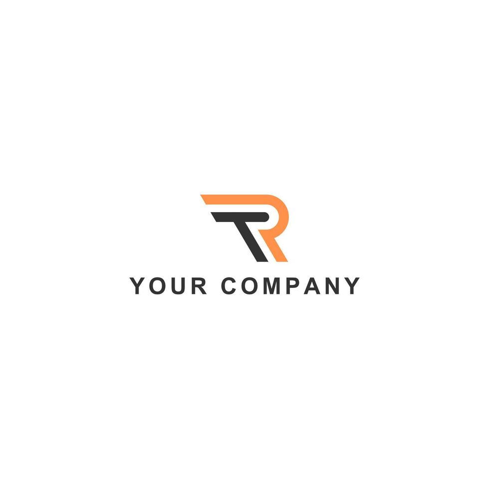 TR icon vector logo design. TR template quality logo symbol inspiration