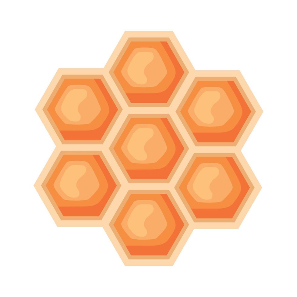 sweet honeycomb form vector