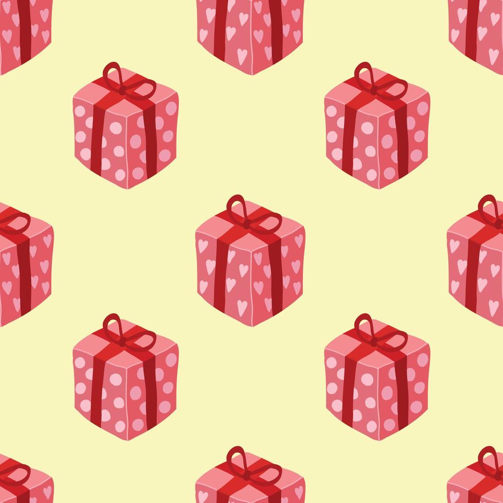 cute christmas items seamless pattern design vector