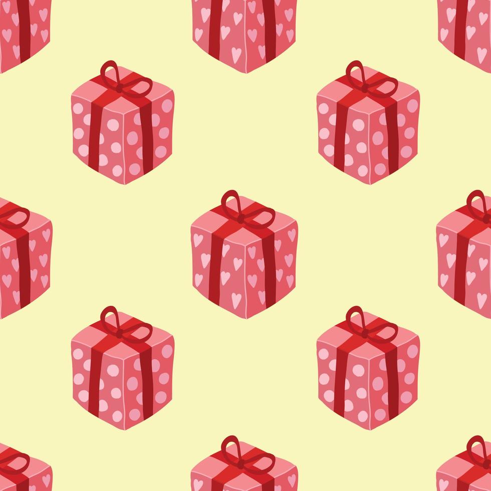 cute christmas items seamless pattern design vector