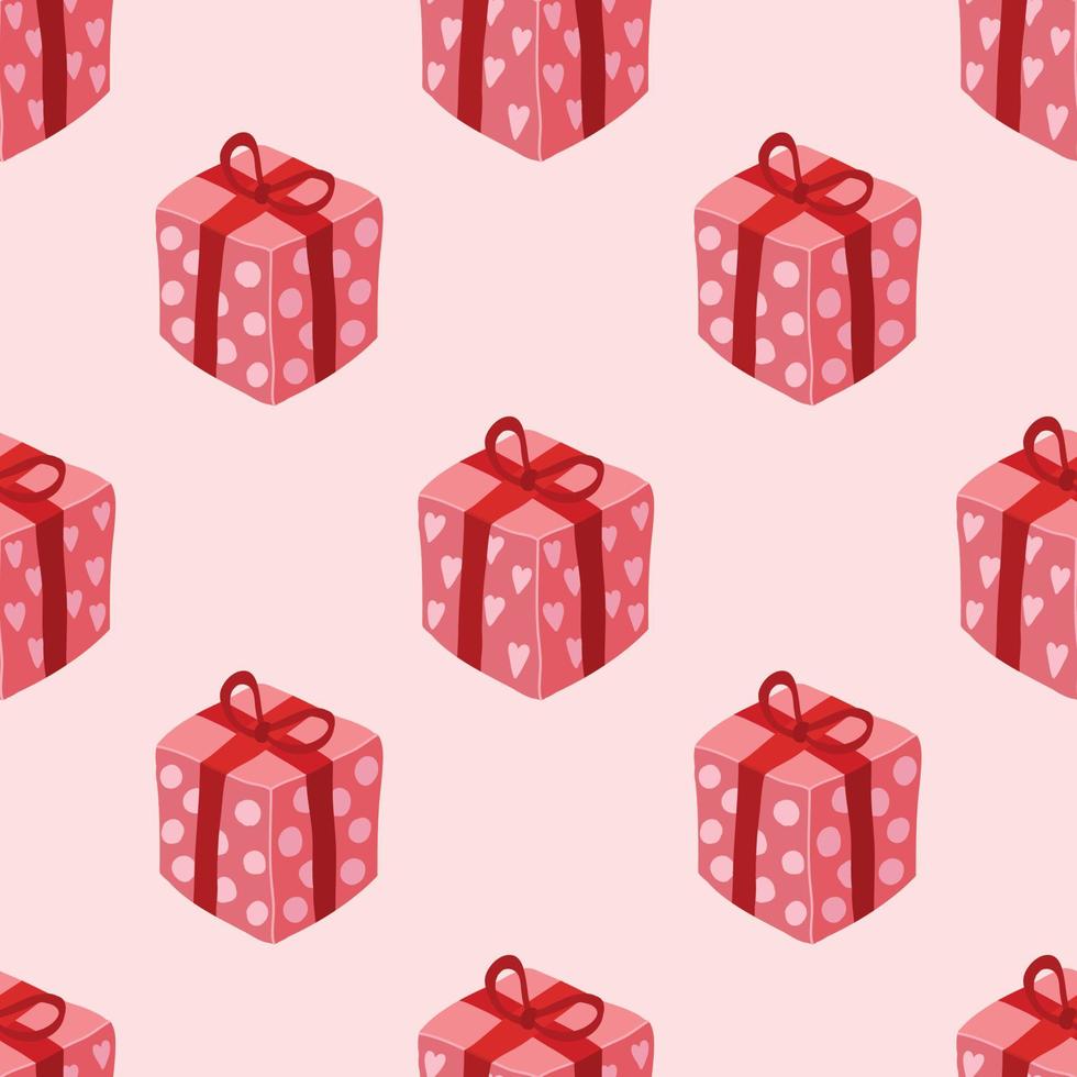 cute christmas items seamless pattern design vector