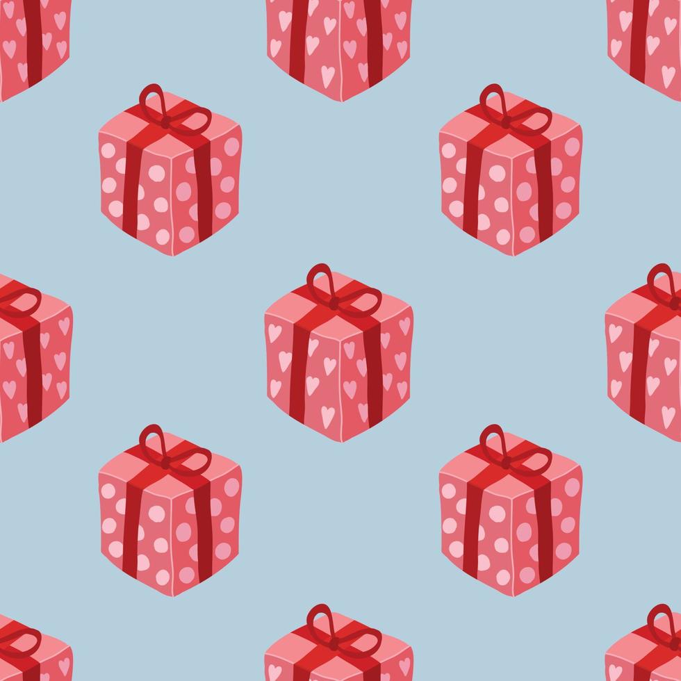 cute christmas items seamless pattern design vector