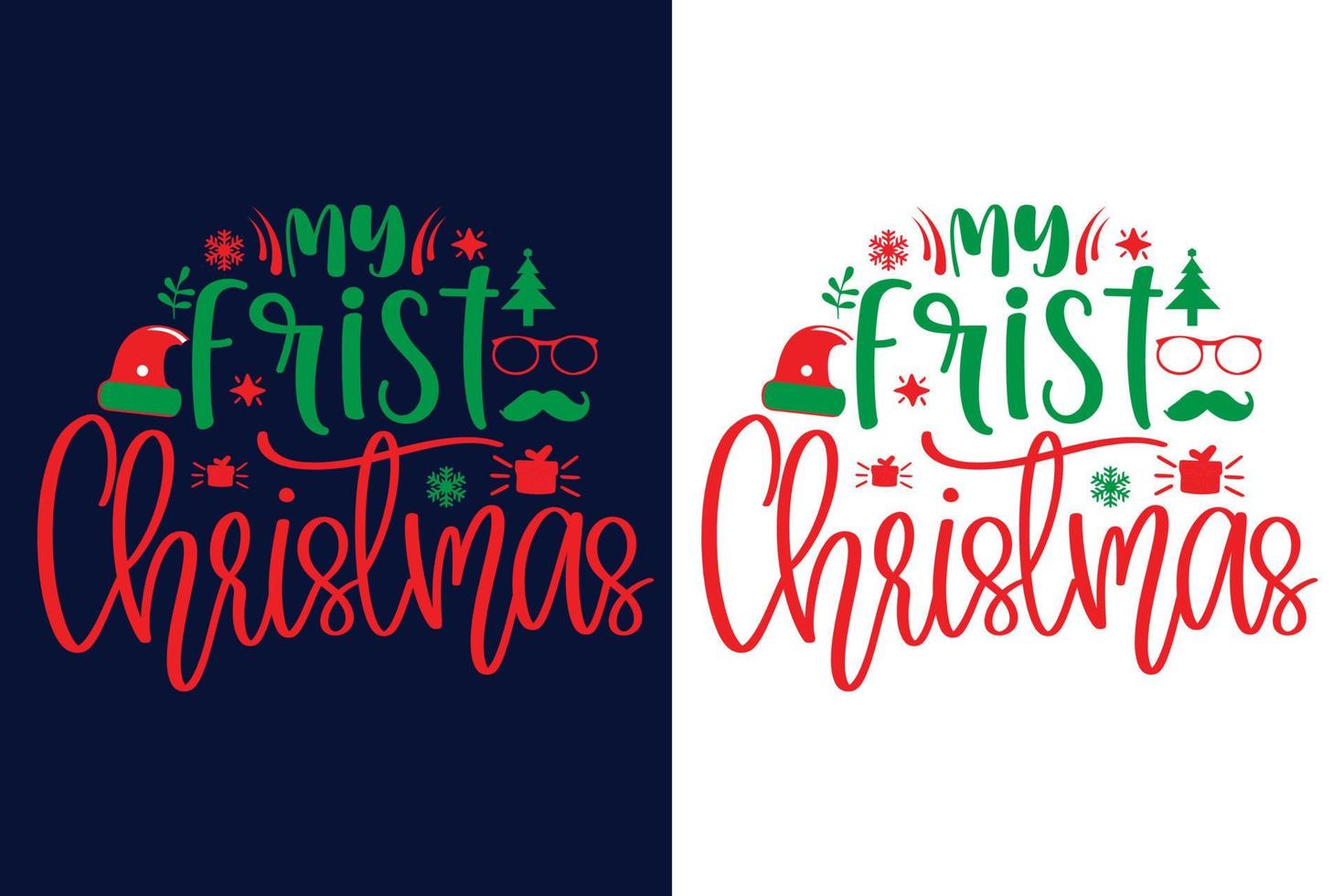 Christmas svg t shirt design vector