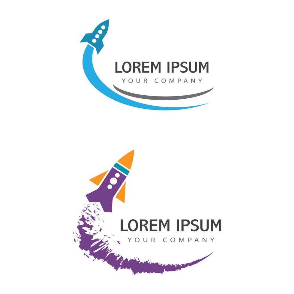 Rocket Logo Template vector symbol nature design