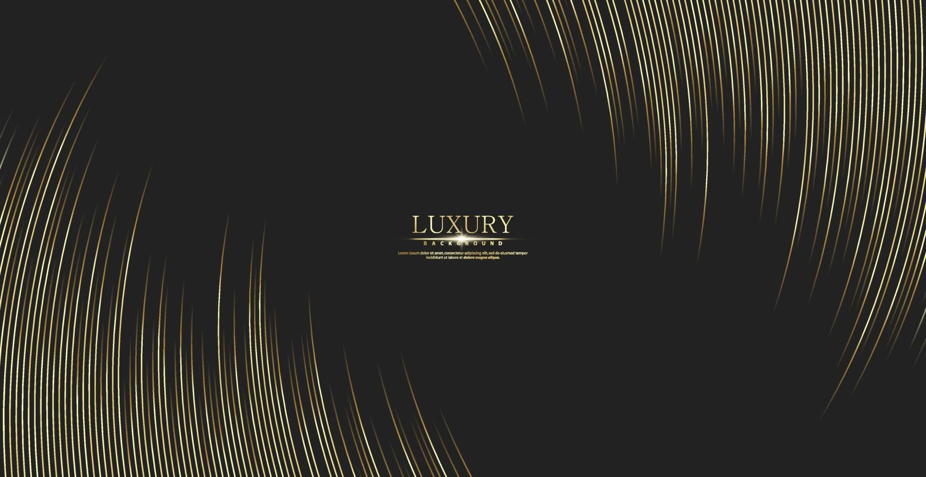 Abstract gold luxurious color background with diagonal lines for your design.  Modern luxury concept. Vector illustration
