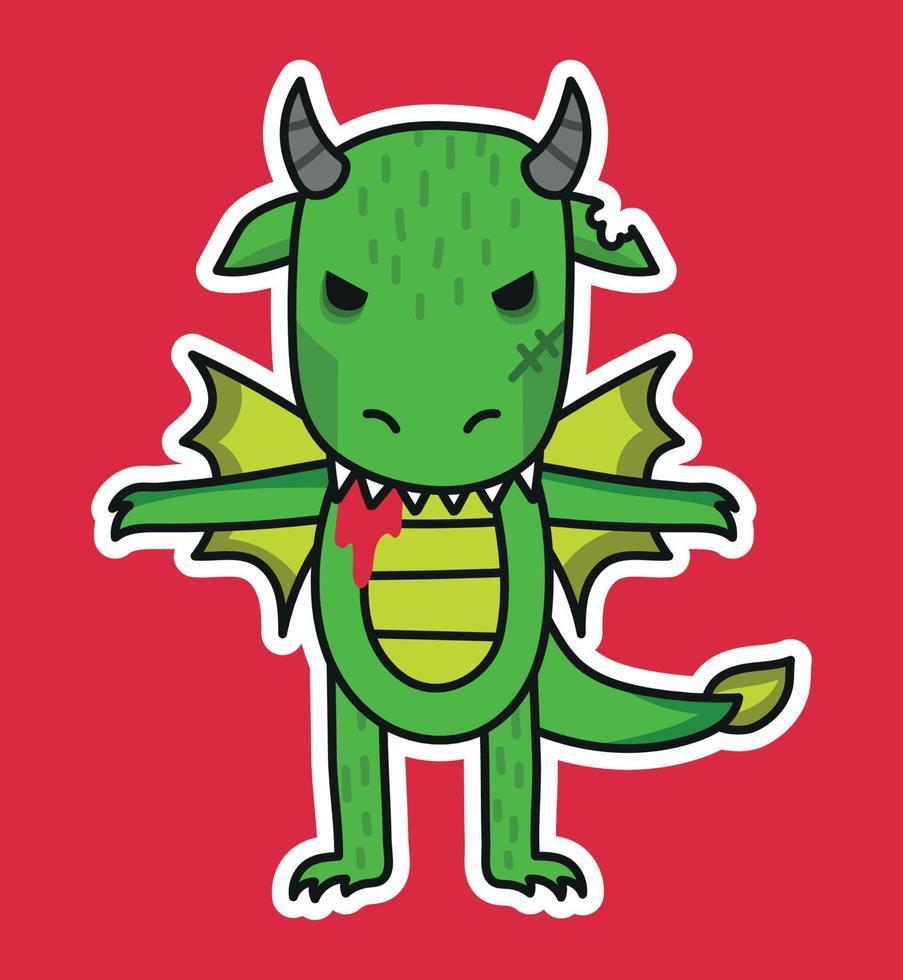 Dragon vector illustration