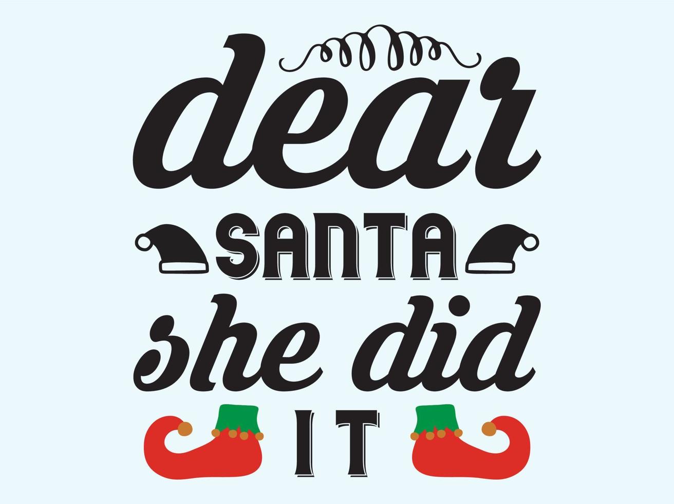 Christmas  t-shirt design file vector