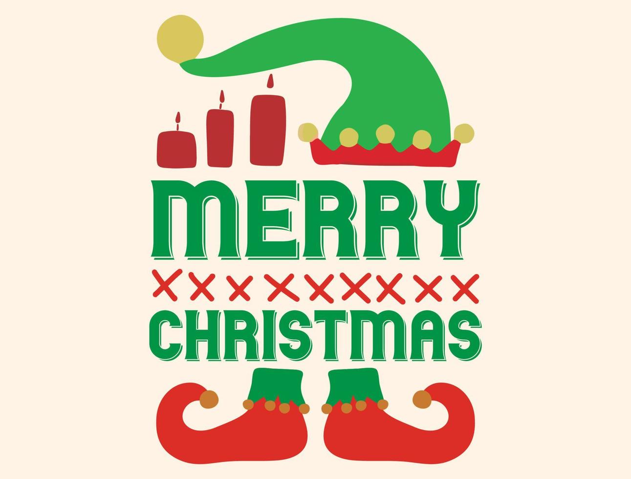 Christmas  t-shirt design file vector