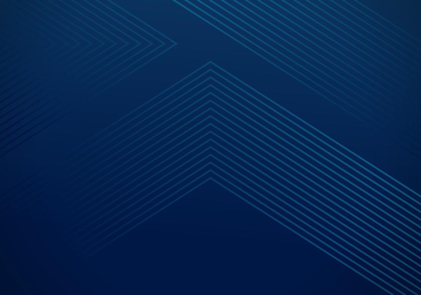 Dark Blue Background. Modern Line Stripes Curve Abstract Presentation Background with Copy Space vector