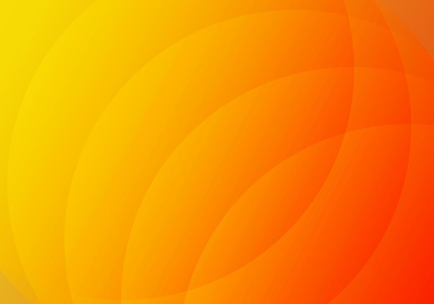 Minimal geometric background. Orange elements with fluid gradient. Dynamic shapes composition with Copy Space vector
