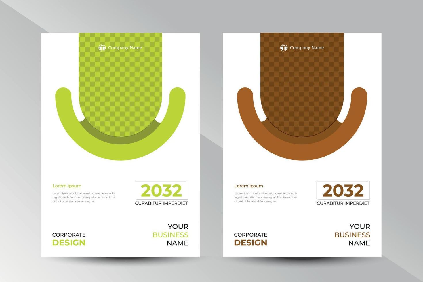 Modern Flyer Design Template vector