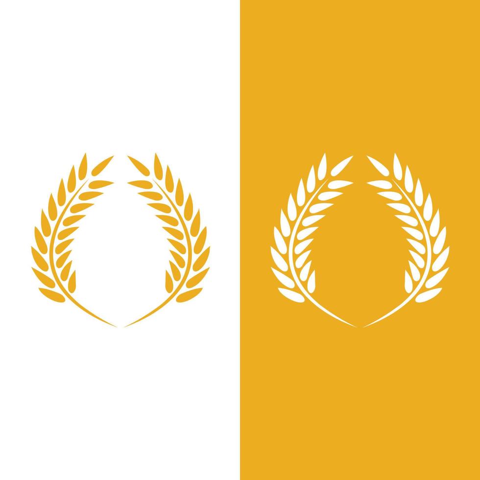 Agriculture wheat vector