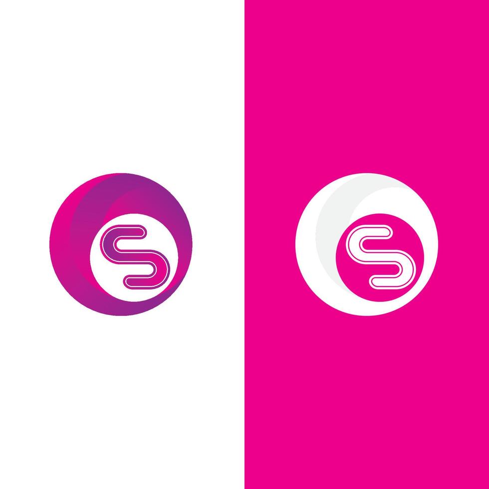 Business corporate S letter logo vector