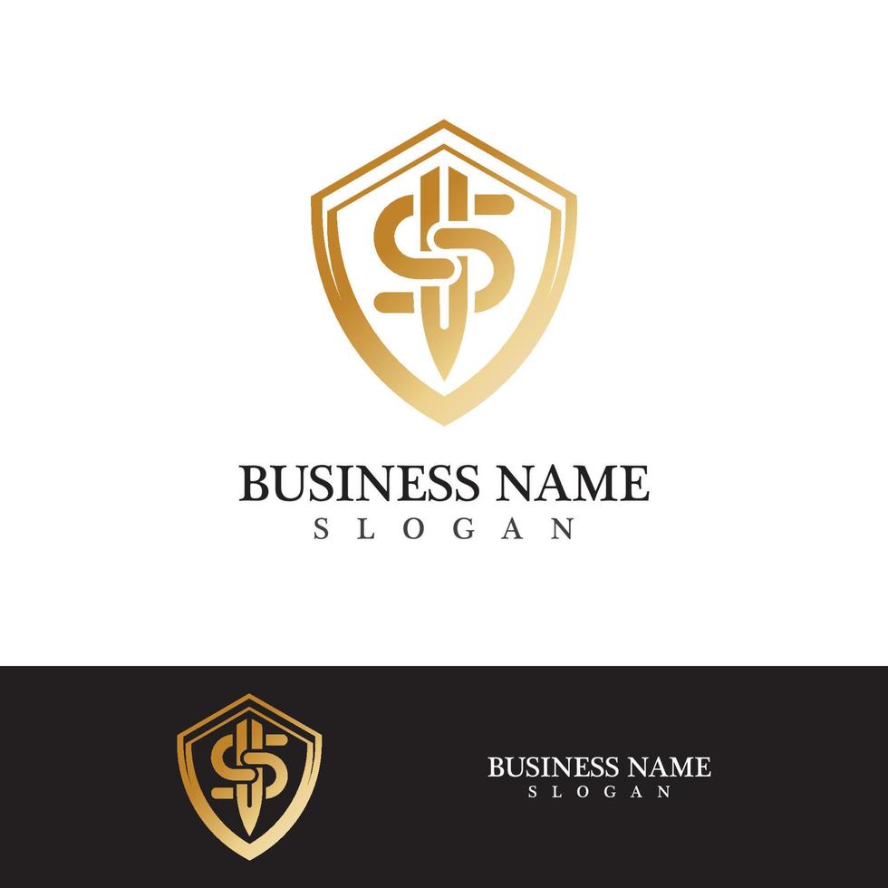 Business corporate S letter logo vector