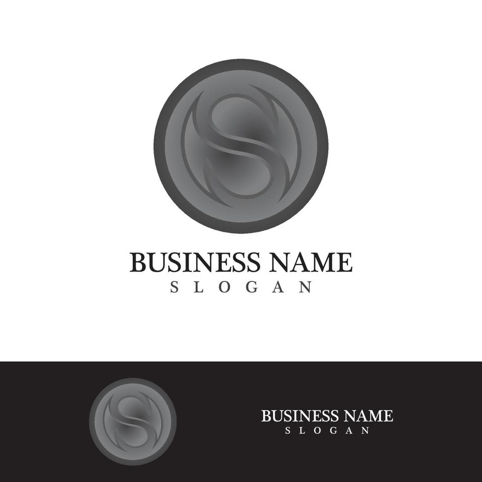 Business corporate S letter logo vector