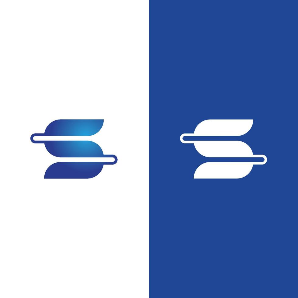 Business corporate S letter logo vector