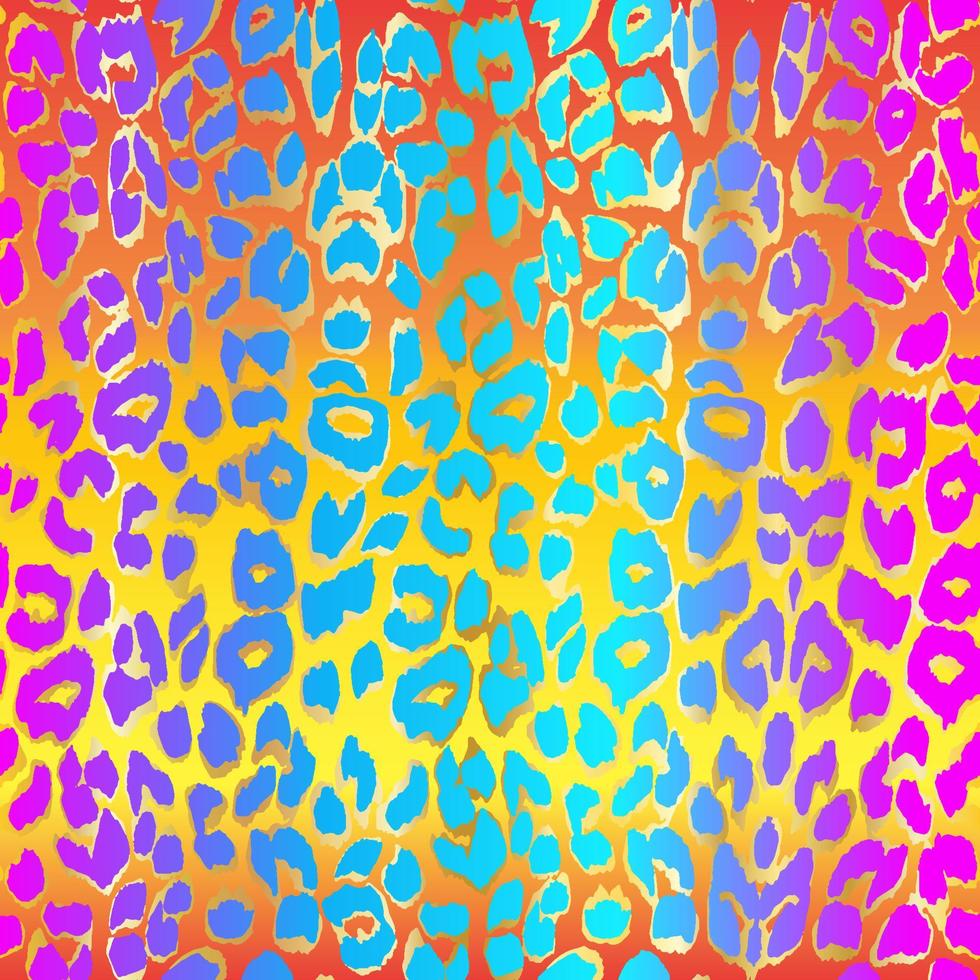 Leopard background. Seamless pattern. Animal print. vector
