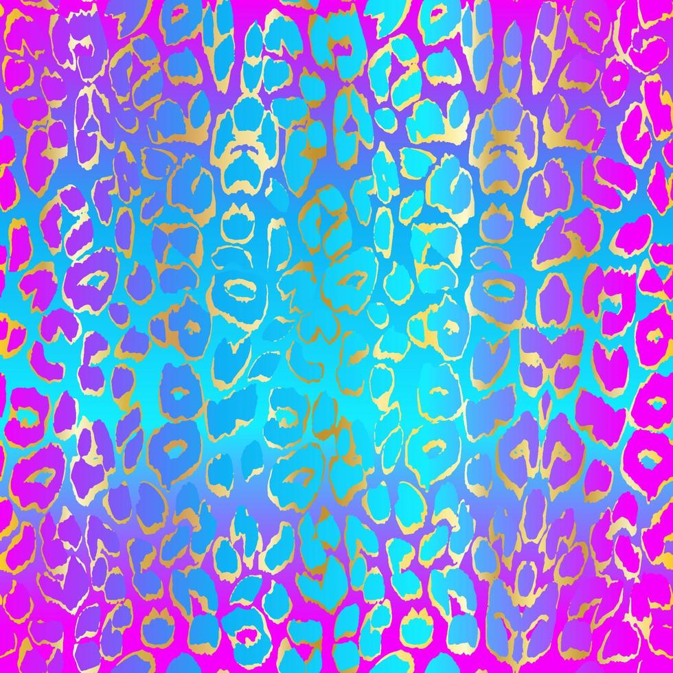 Leopard background. Seamless pattern. Animal print. vector