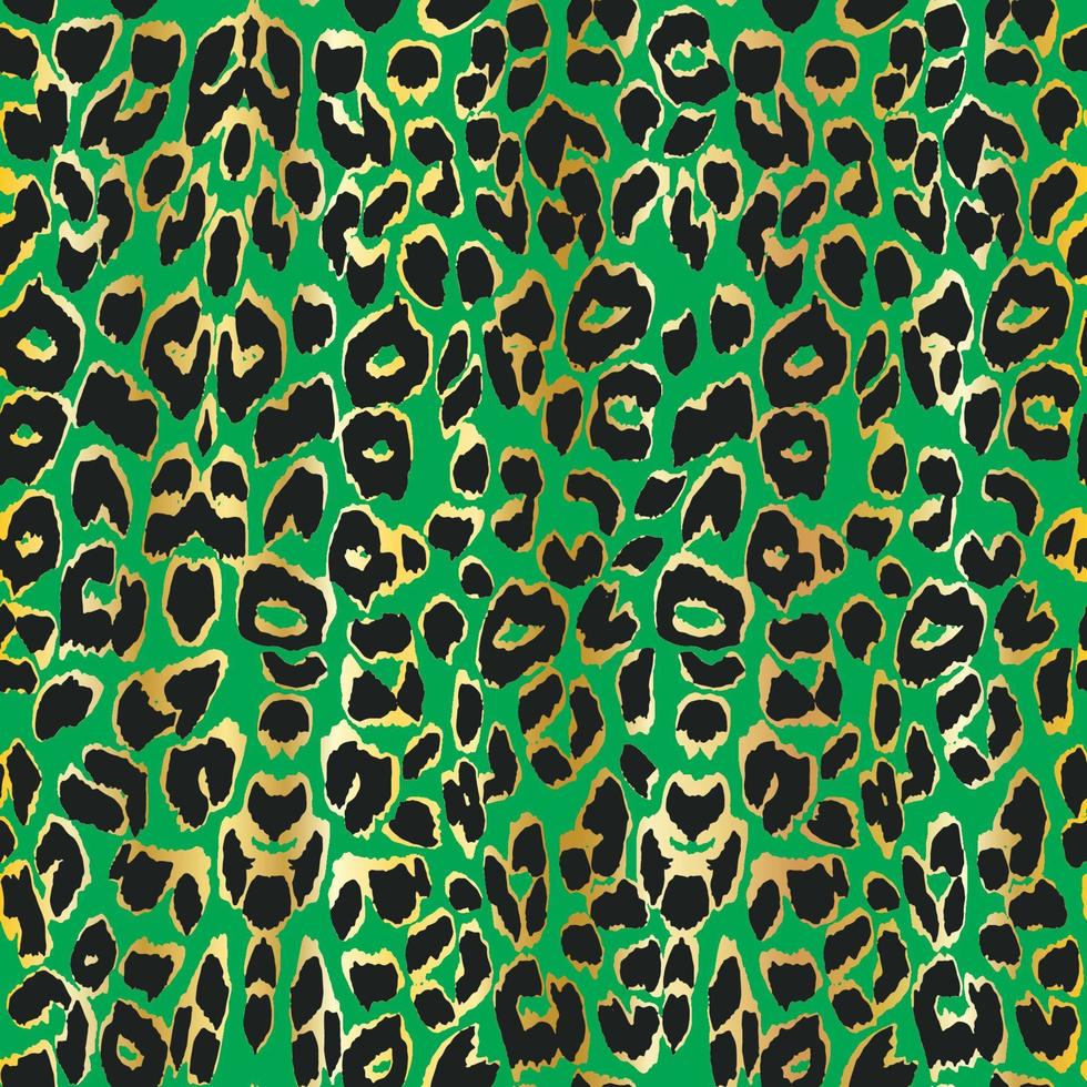 fondo de leopardo. patrón sin costuras Huella animal. vector