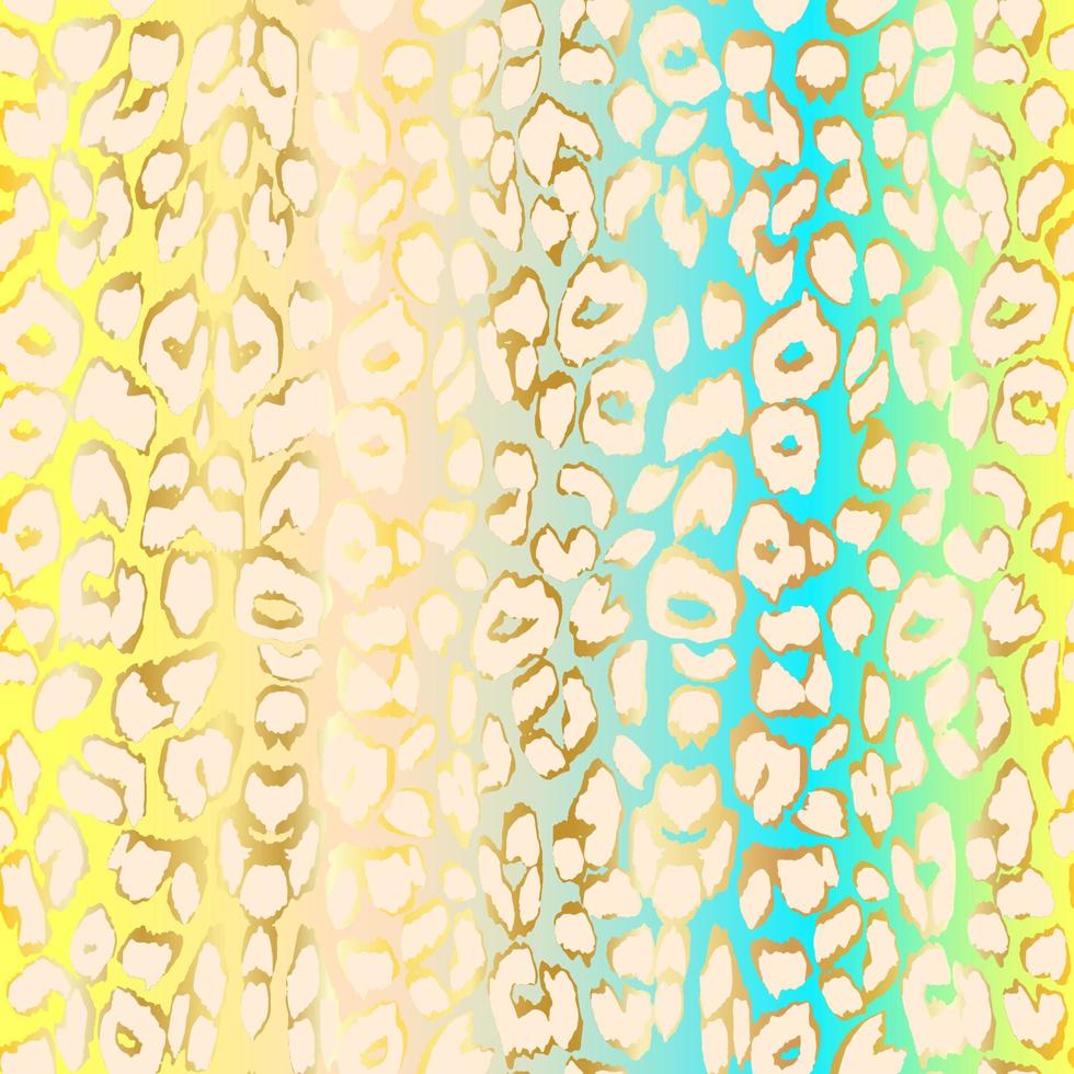 Leopard background. Seamless pattern. Animal print. vector