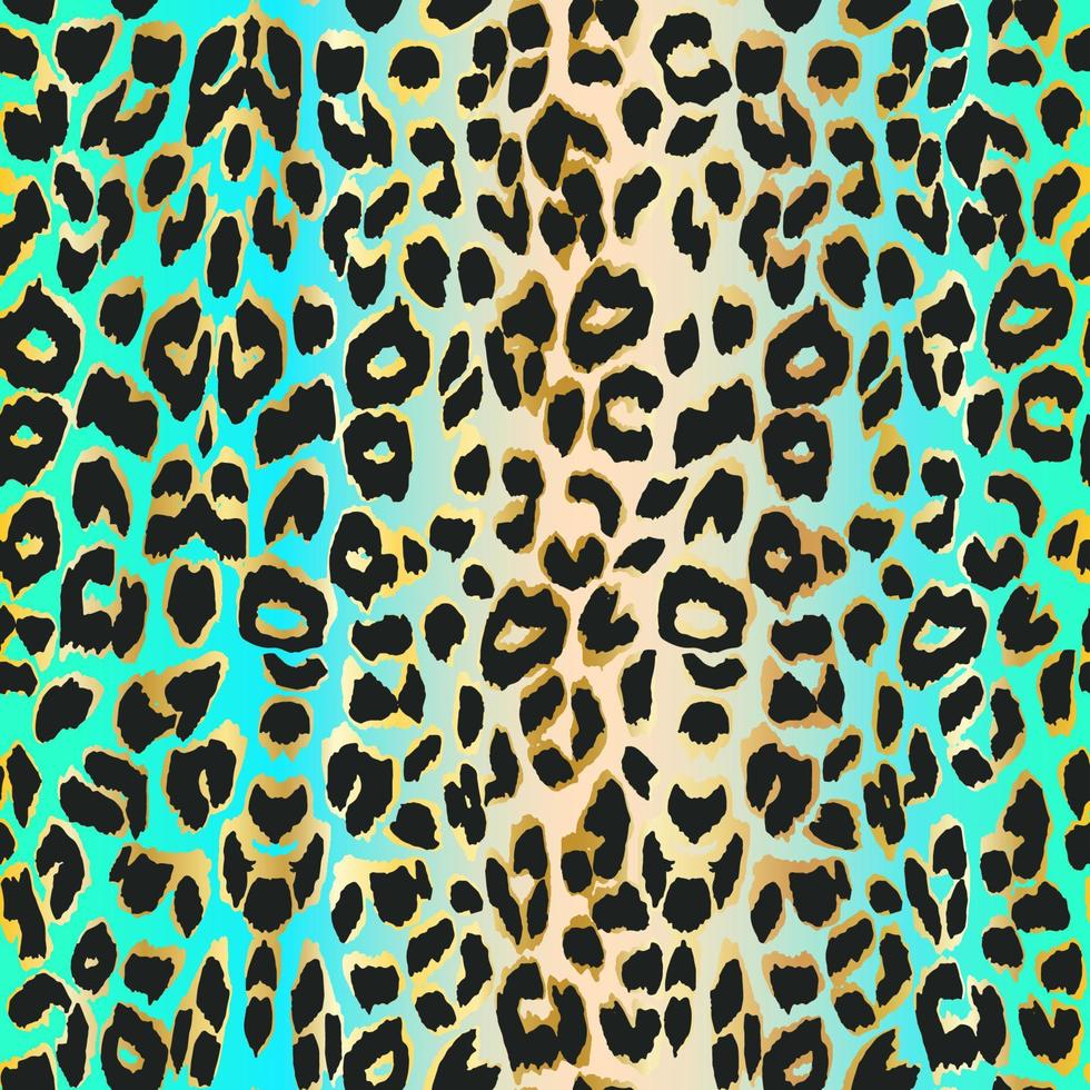 fondo de leopardo. patrón sin costuras Huella animal. vector