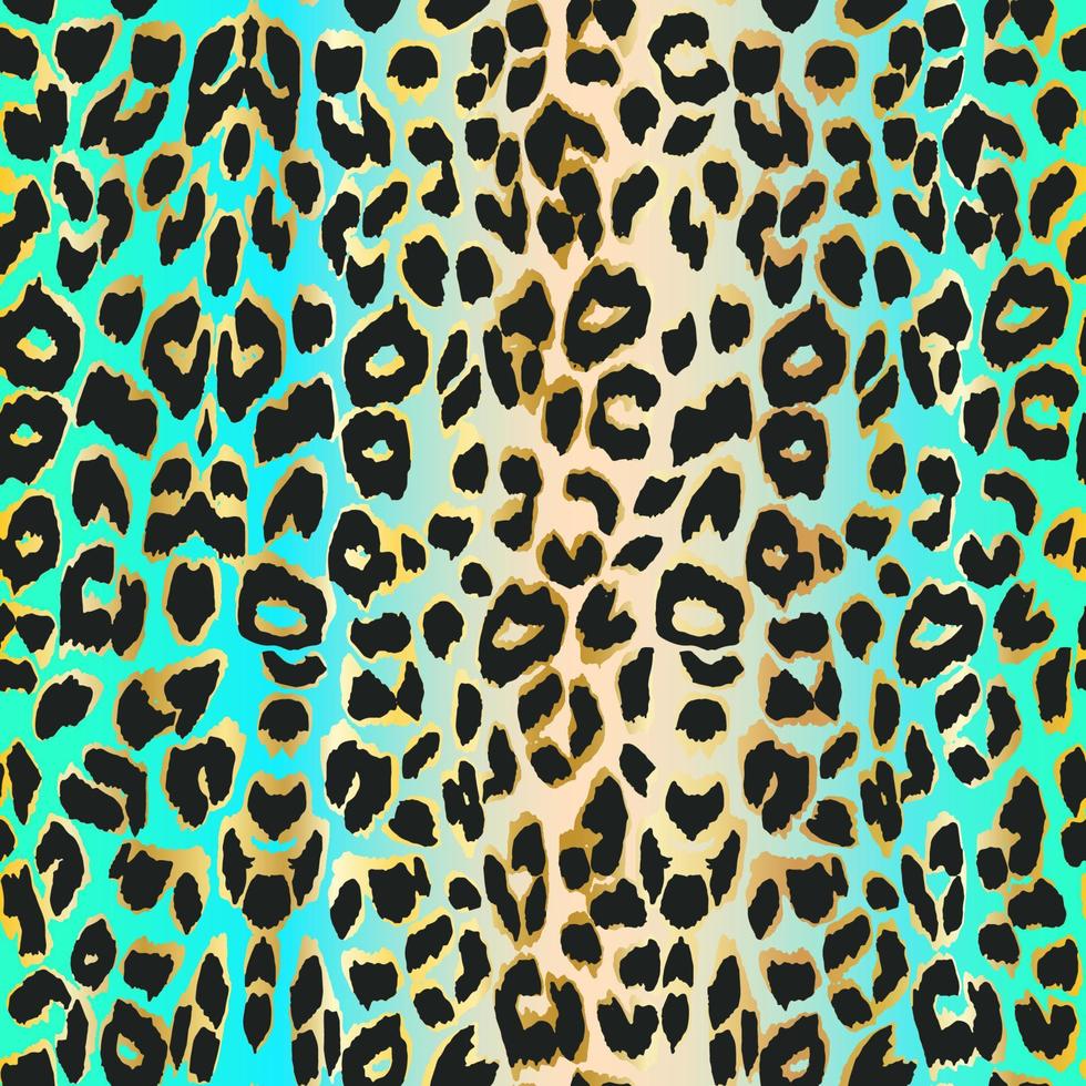 Leopard background. Seamless pattern. Animal print. vector