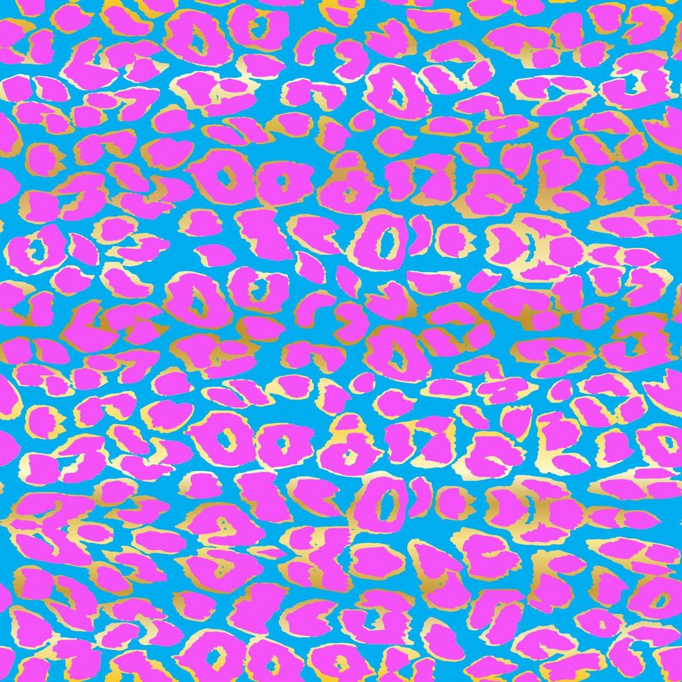 Leopard background. Seamless pattern. Animal print. vector