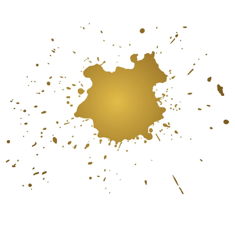 Color ink splashes. Grunge splatters. Abstract background. Grunge text banners vector