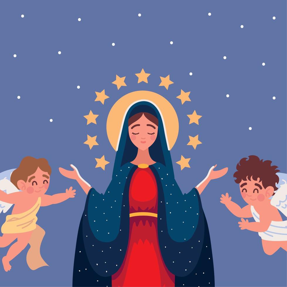 Assumption of Mary spiritually vector