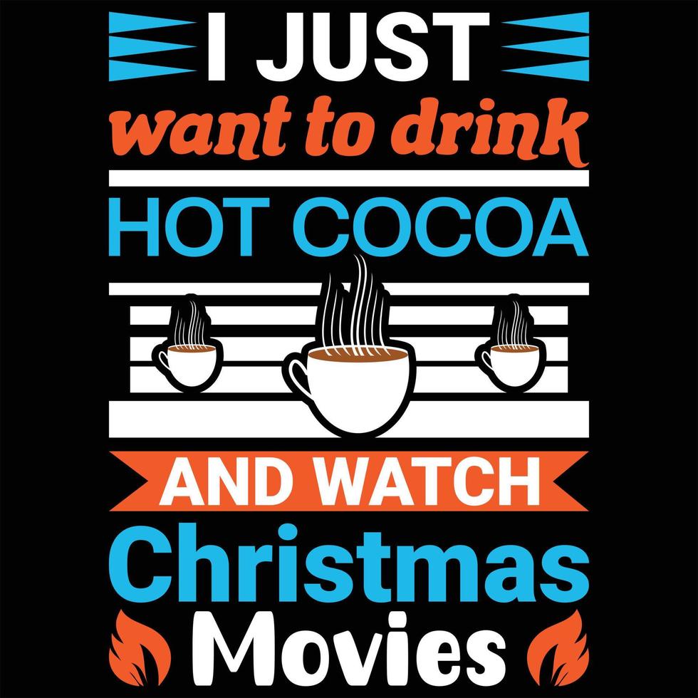 The best Christmas coffee t-shirt vector