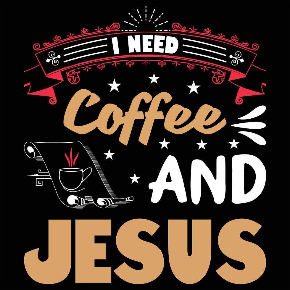 The best Christmas coffee t-shirt vector