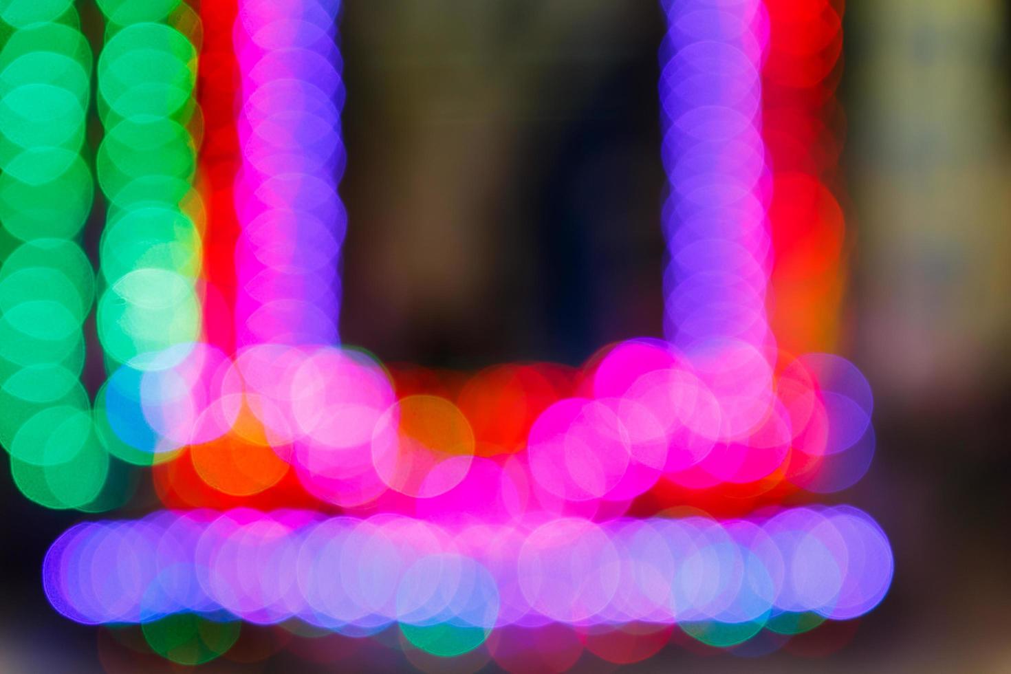 Colorful Bokeh Background photo