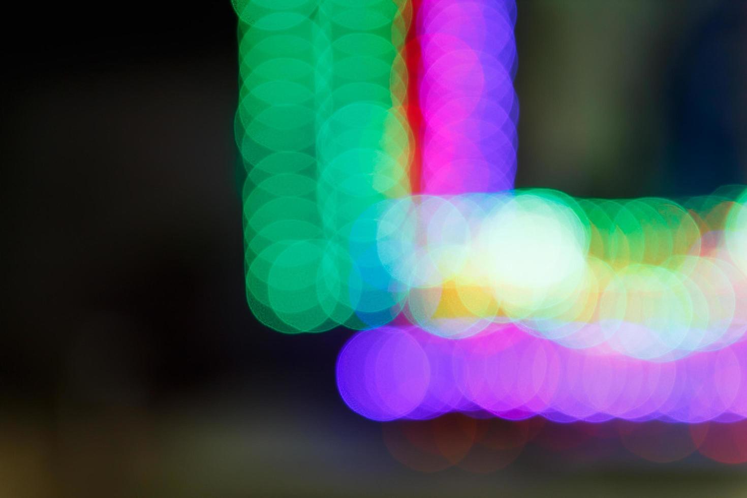 Colorful Bokeh Background photo