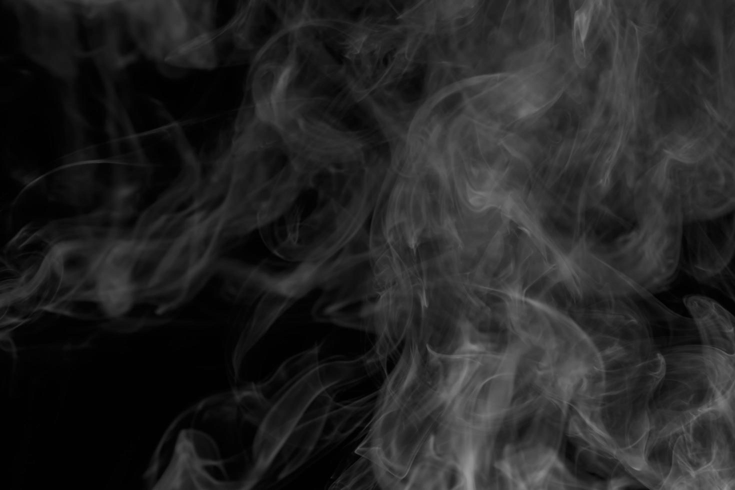colored smoke isolated on white background photo