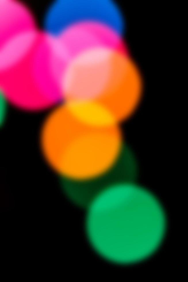 bokeh blurred abstract beautiful color light photo