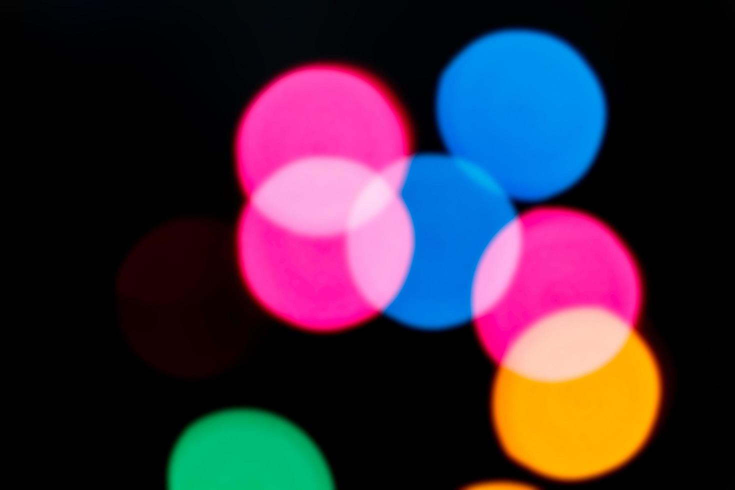 bokeh blurred abstract beautiful color light photo