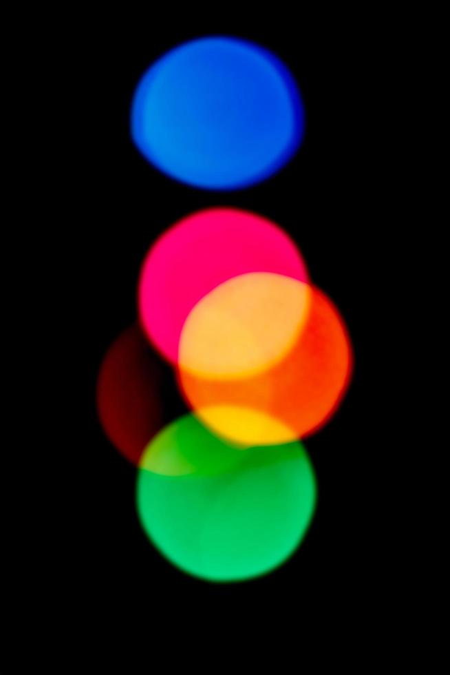 bokeh blurred abstract beautiful color light photo