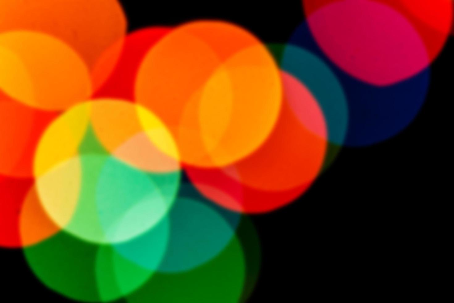 bokeh blurred abstract beautiful color light photo