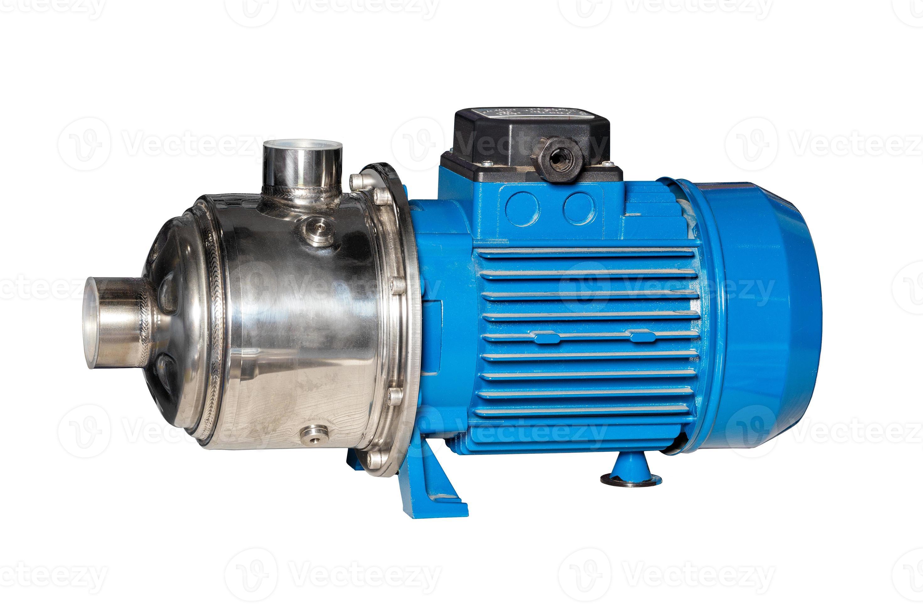 Single stage water pump for generating high water pressure in domestic